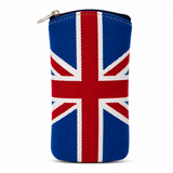 Signare Union Jack Woven Tapestry Glasses Case