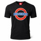 Underground Distressed Roundel Black T-Shirt