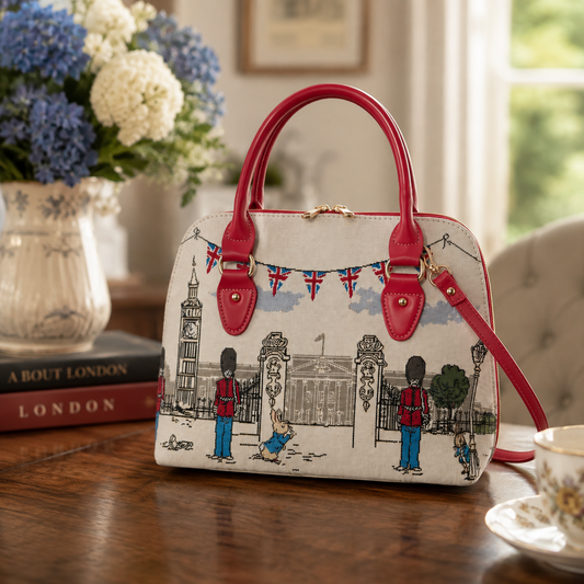 Beatrix Potter™ Peter Rabbit Victorian London Tapestry Handbag