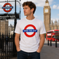 London Underground Mind the Gap Unisex T-Shirt – White