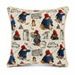 Paddington Bear™ Cushion Cover 45cm – Double-Sided Woven Tapestry