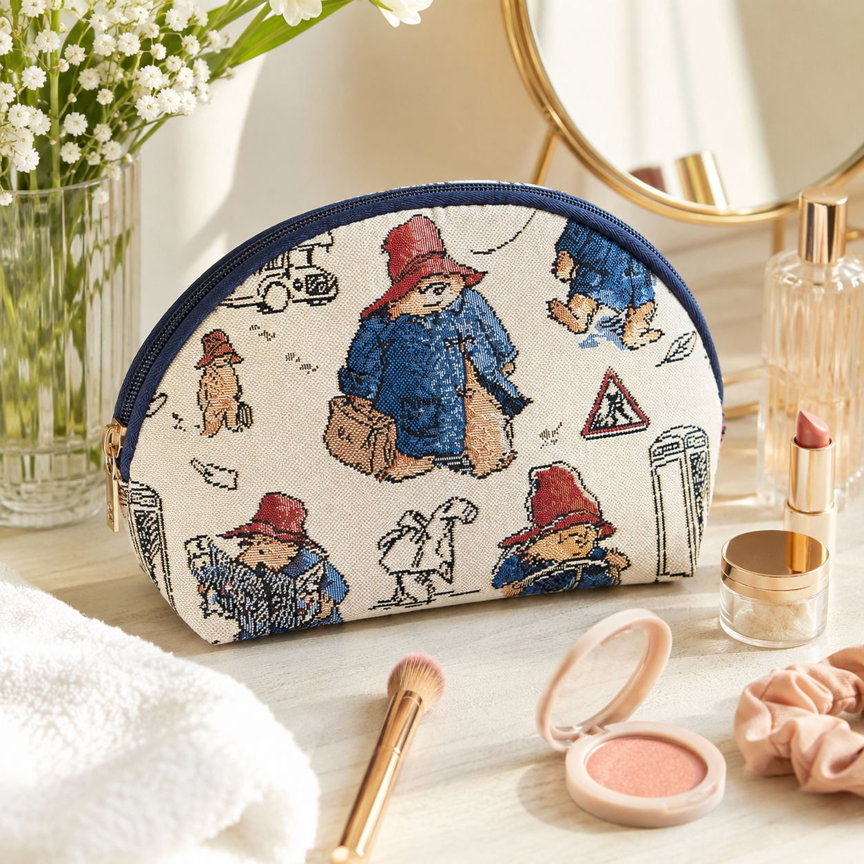 Paddington Bear™ Tapestry Cosmetic & Makeup Bag