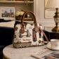 Royal Guard London Woven Tapestry Handbag with Shoulder Strap