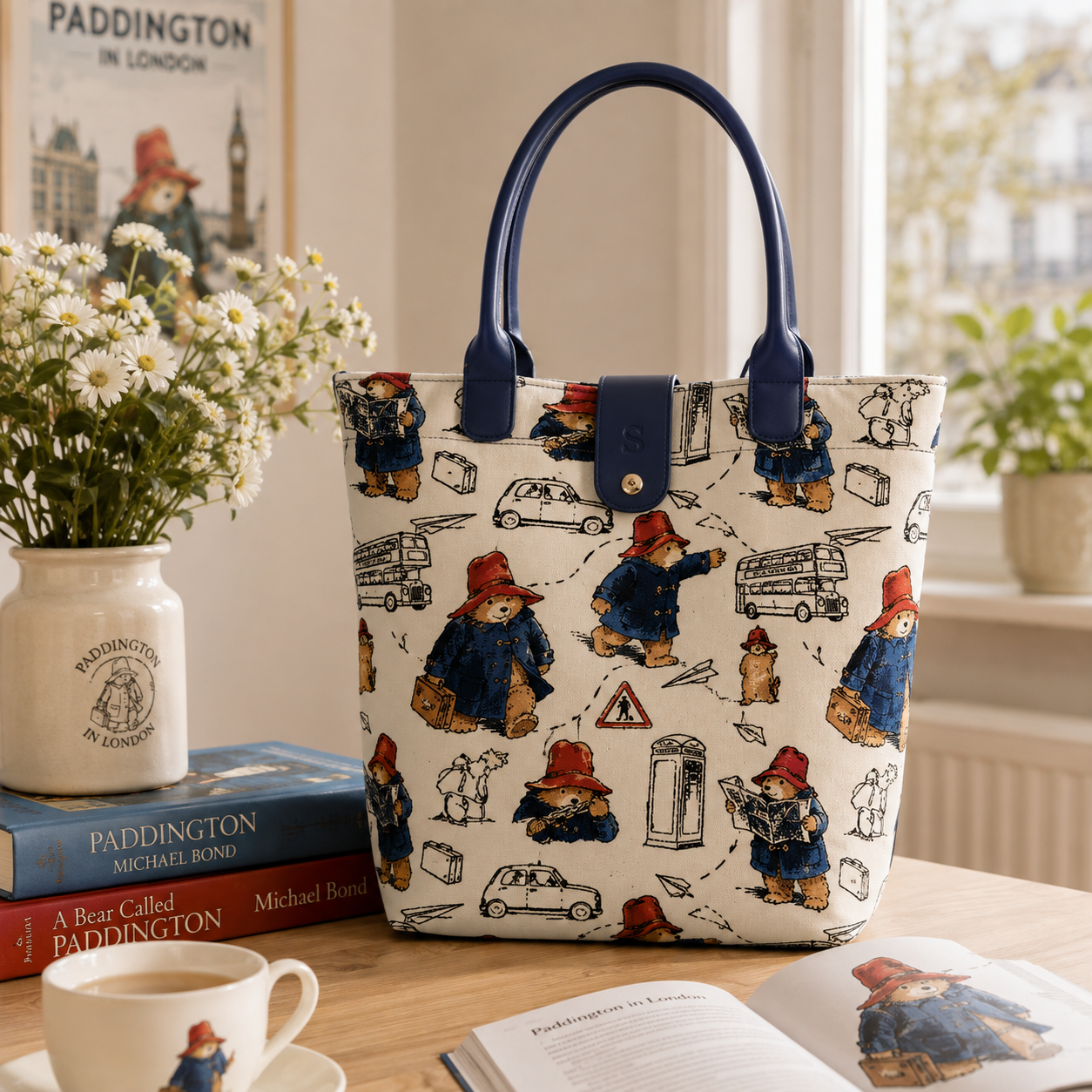 Paddington Bear™ Foldable Shopping Bag – Woven Tapestry