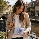 Paddington Bear Classic Mmmm Marmalade Tapestry Crossbody Bag – Blue