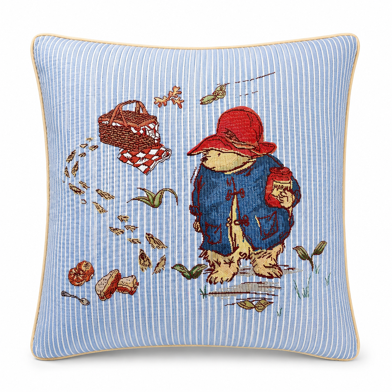 Paddington Bear Classic Mmmm Marmalade Tapestry Cushion – 45 x 45cm