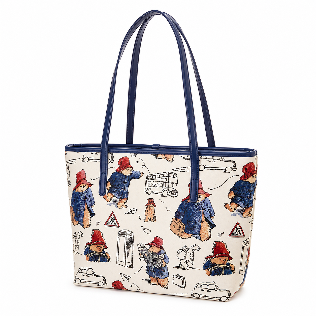 Paddington Bear™ Tapestry College Tote Bag – Official Peggy Fortnum Design Shoulder Bag