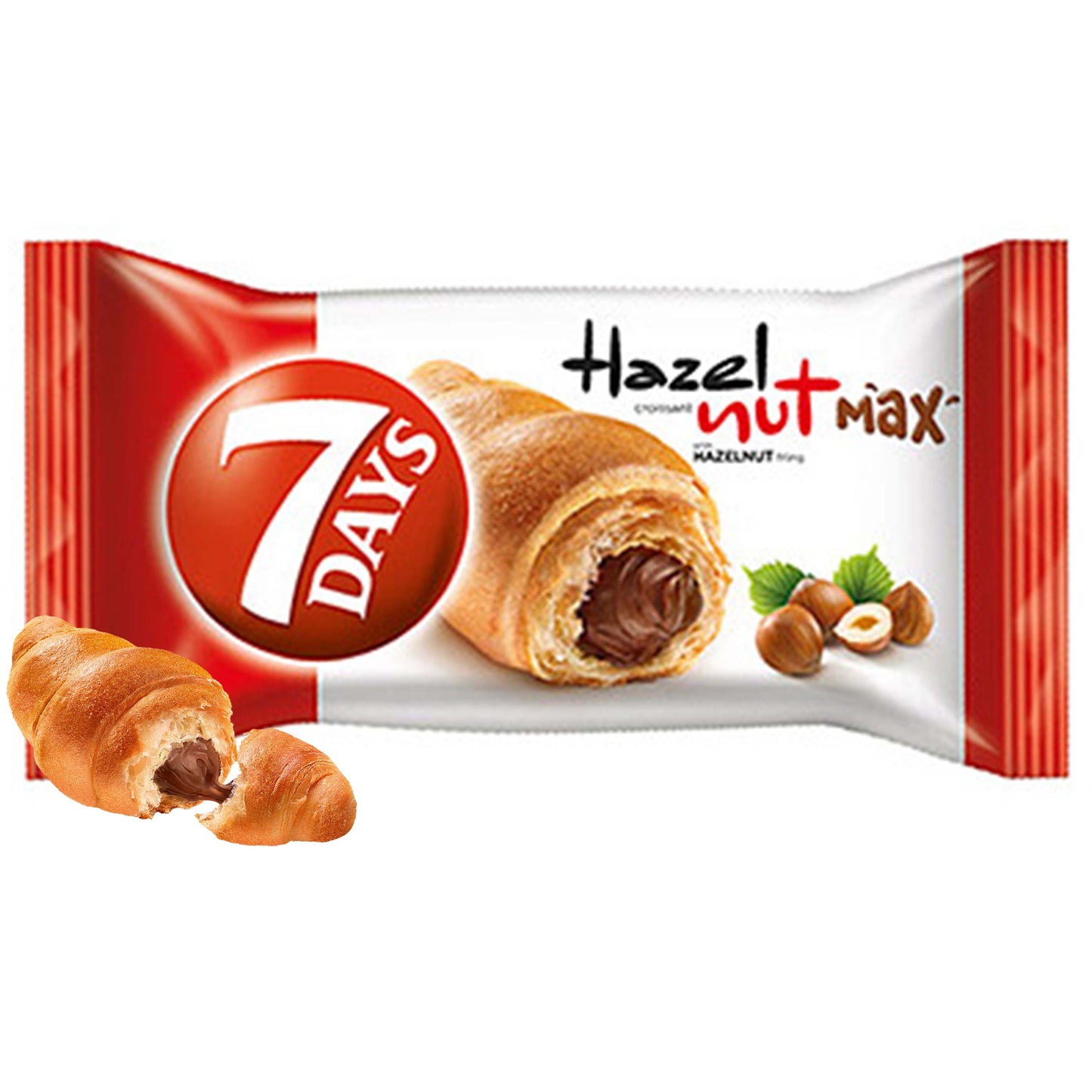 7 Days Croissant Hazelnut Max - 80g - SNACKS