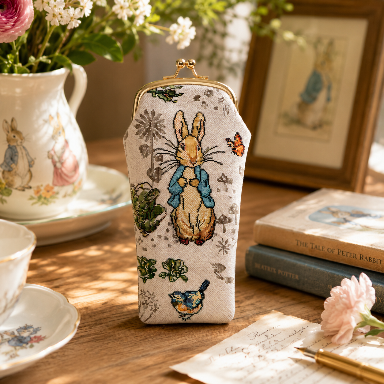 Beatrix Potter™ Peter Rabbit Woven Tapestry Glasses Pouch