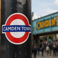 Camden Town London Underground Roundel Waterproof Vinyl Sticker