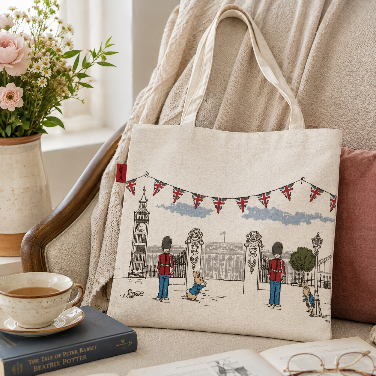 Peter Rabbit Victorian London Tapestry Tote Bag – Beatrix Potter