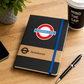 London Underground Roundel A5 PU Leather Notebook