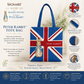 Beatrix Potter™ Peter Rabbit Union Jack Woven Tapestry Tote Bag