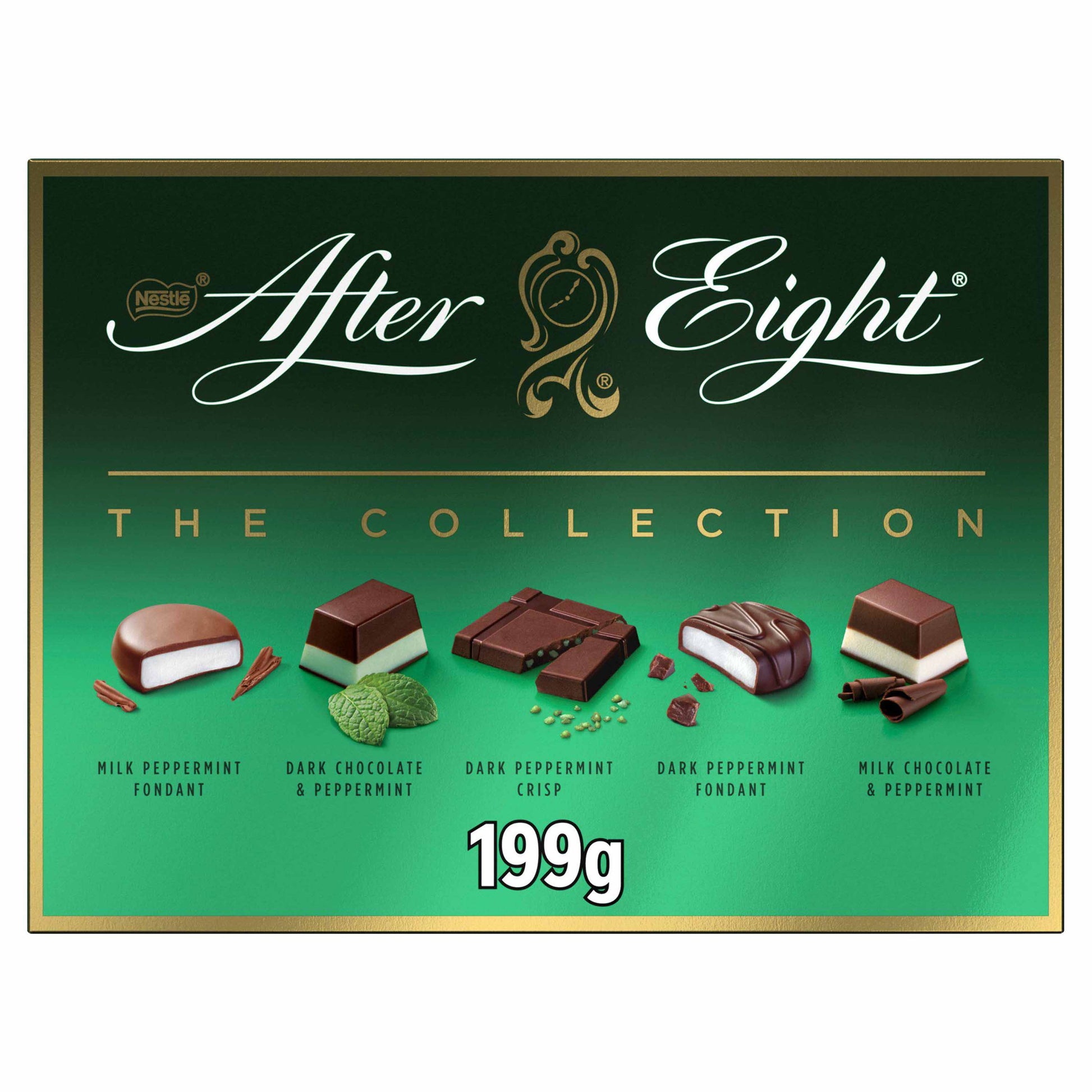 After Eight Dark & Milk Peppermint Chocolate Box - 199g – British Gift Shop