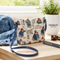 Paddington Bear Tapestry Crossbody Bag – Licensed Vintage Style Shoulder Bag