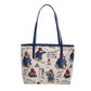 Paddington Bear Tapestry College Tote Bag – Official Peggy Fortnum Design Shoulder Bag