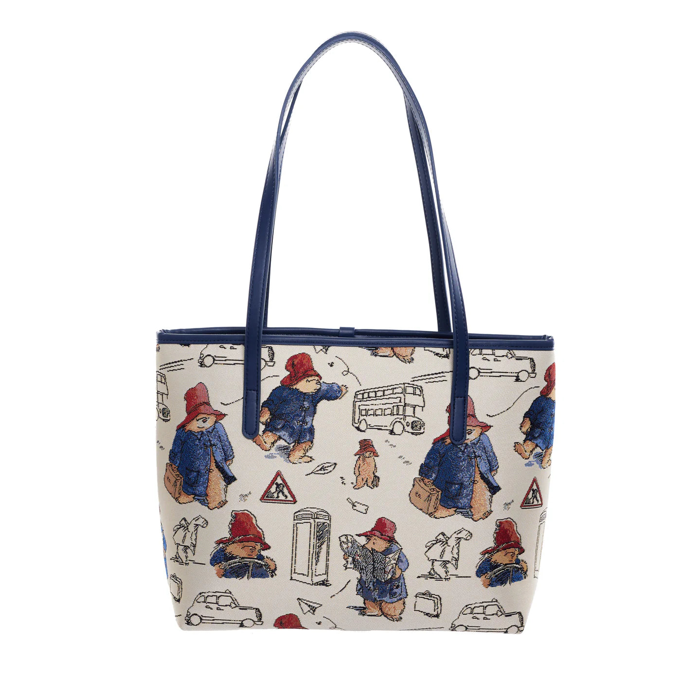 Paddington Bear Tapestry College Tote Bag – Official Peggy Fortnum Design Shoulder Bag