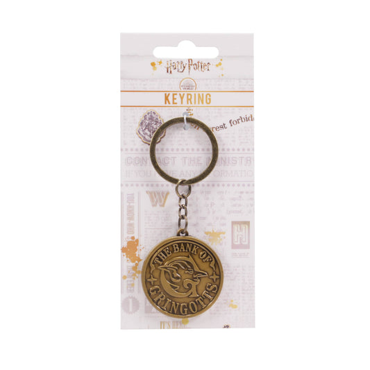 Bank of Gringotts Keyring - Harry Potter Gifts & Merchandise