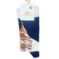 Big Ben Classic Socks - Navy & Cream - British Souvenirs