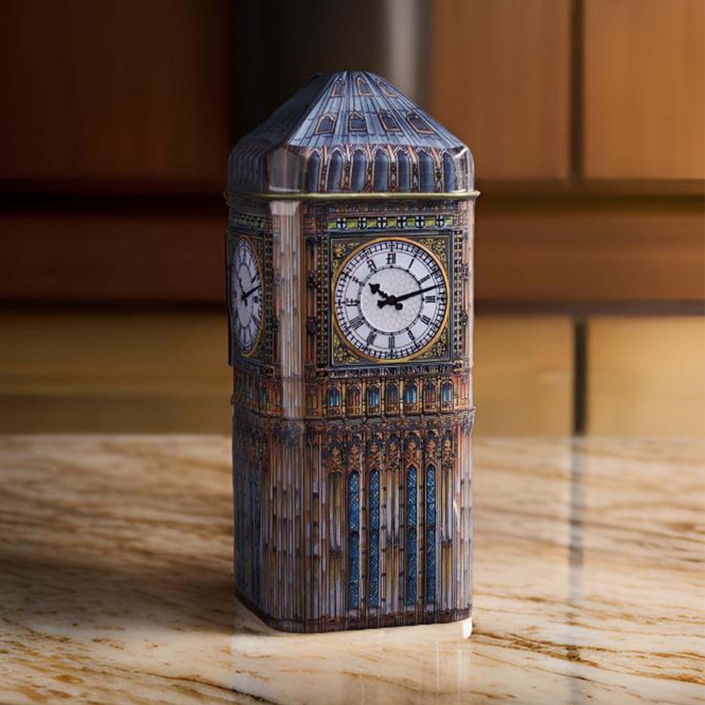 Big Ben Tall Afternoon Tea Single Tin - 14 Teabags - London Souvenirs