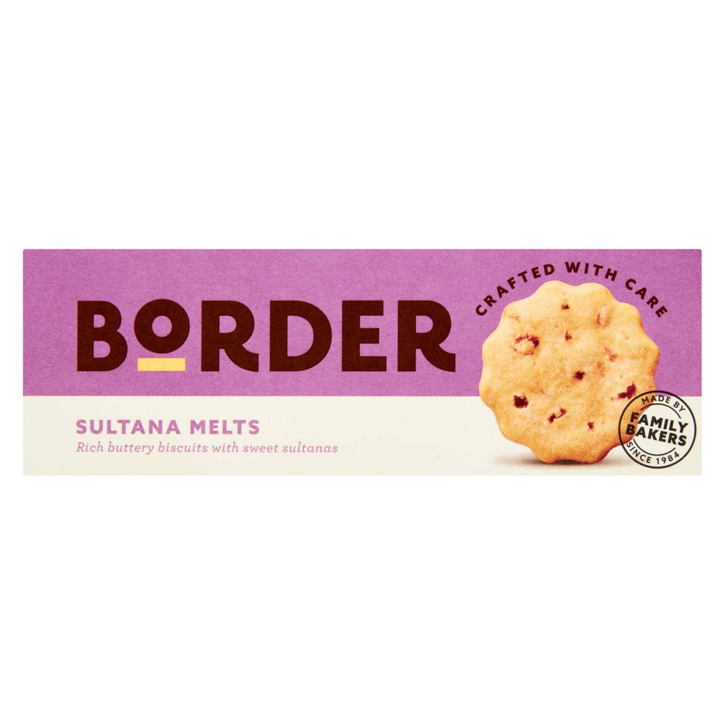 Border Biscuits Buttery Sultana Melts - 135g - British Snacks