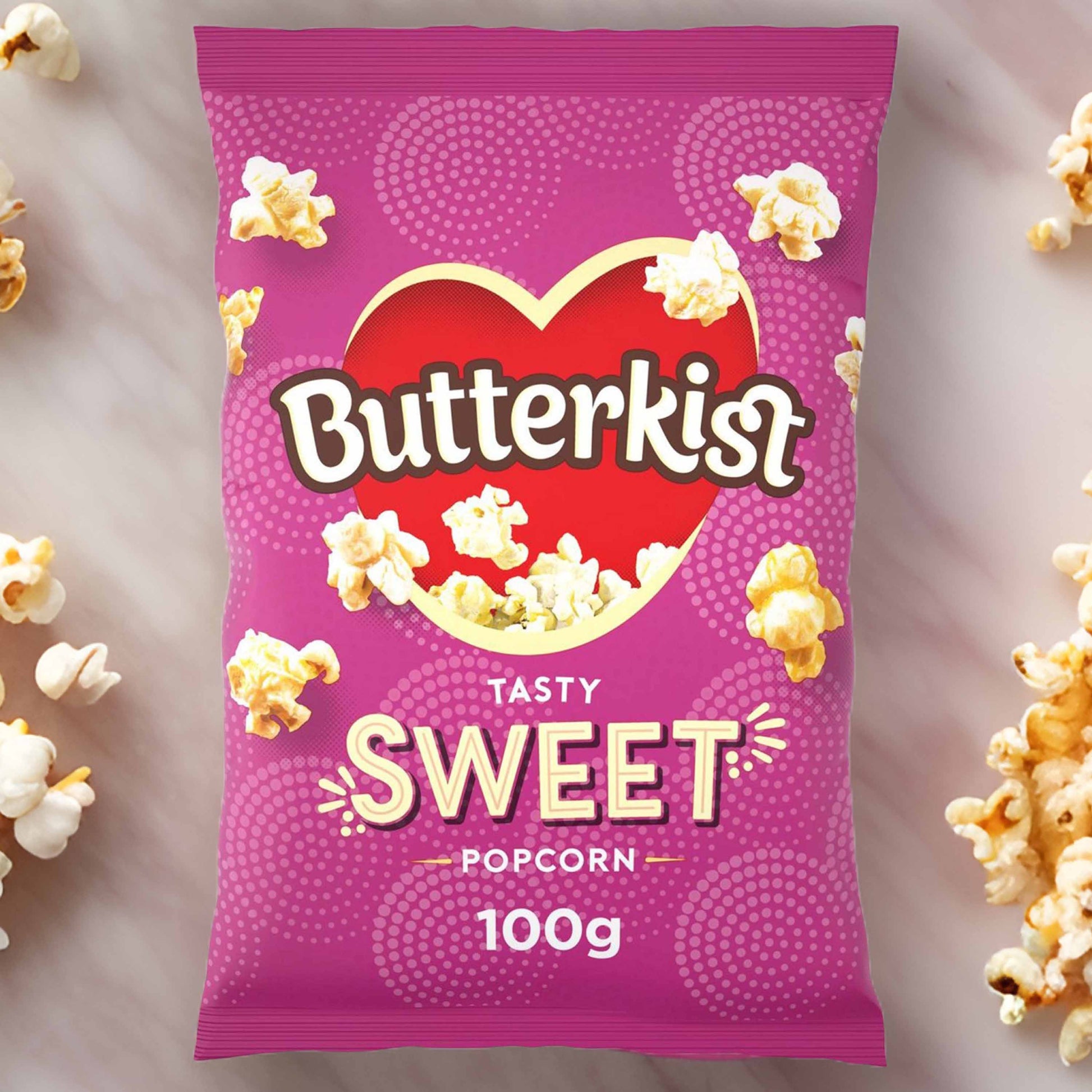 Butterkist Cinema Sweet Popcorn - 100g - British Snacks