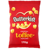 Butterkist Crunchy Toffee Popcorn - 170g - BRITISH SNACKS