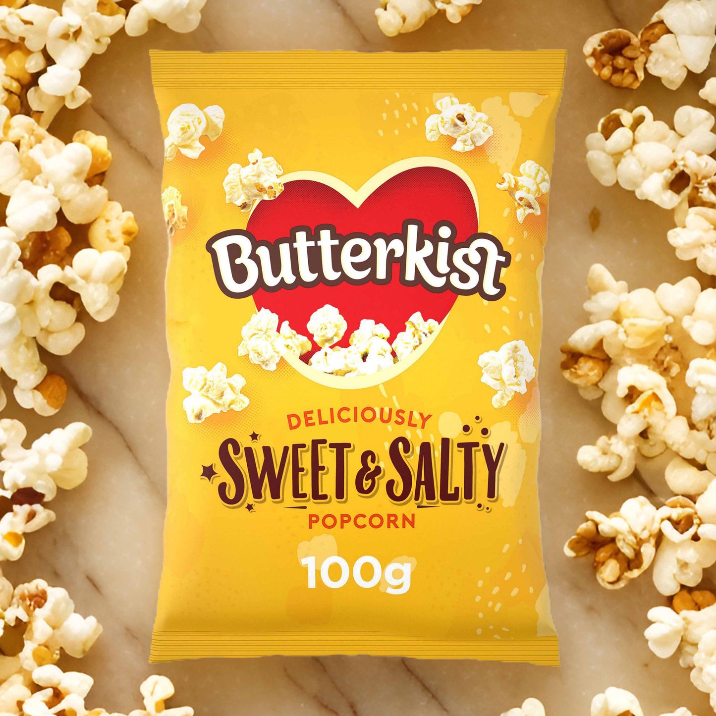Butterkist Delicious Sweet & Salted Popcorn - 100g - London Snacks