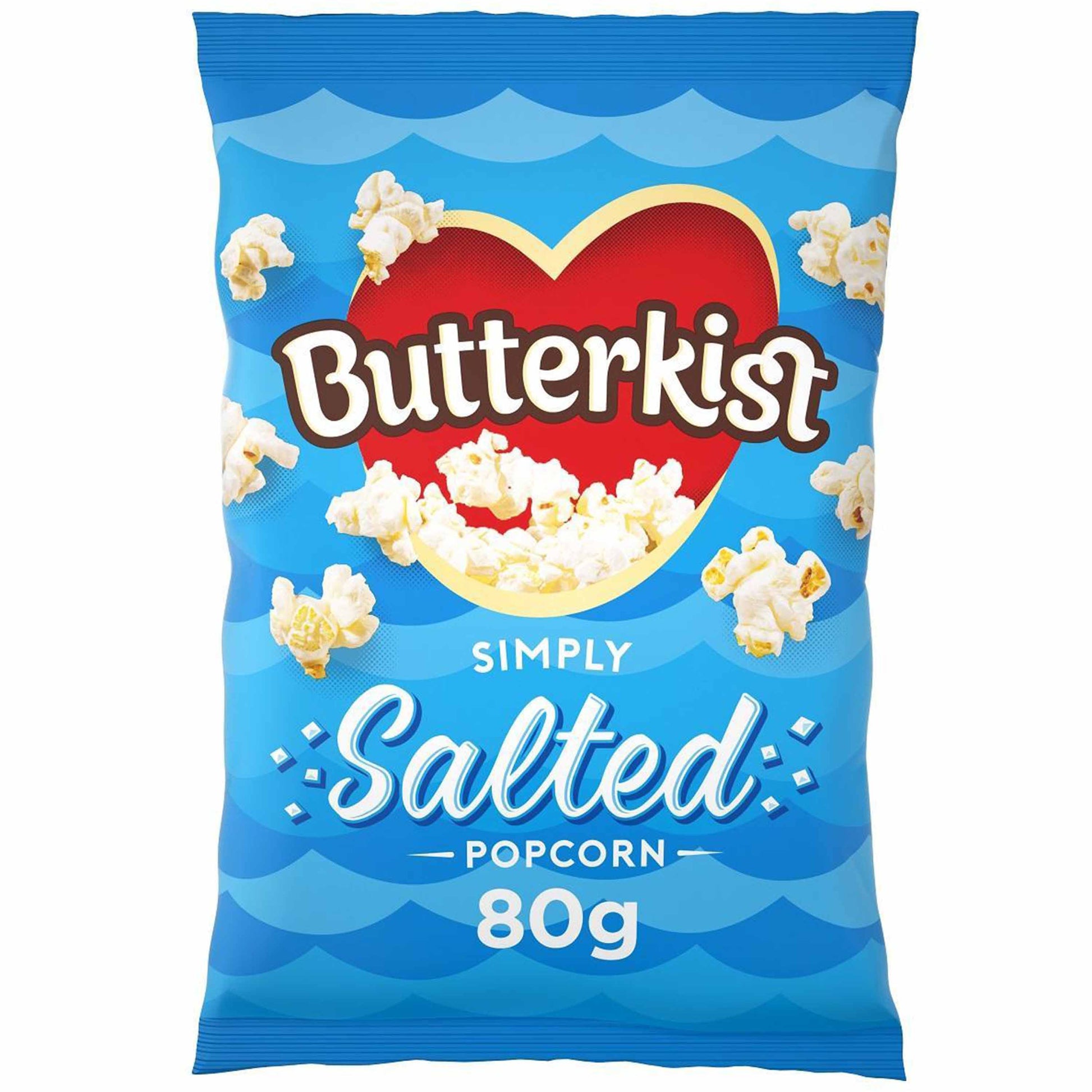 Butterkist Simply Salted Popcorn - 80g - BRITISH SNACKS