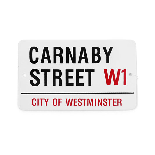 Carnaby Street Sign - Metal Tin Sign - London Souvenirs
