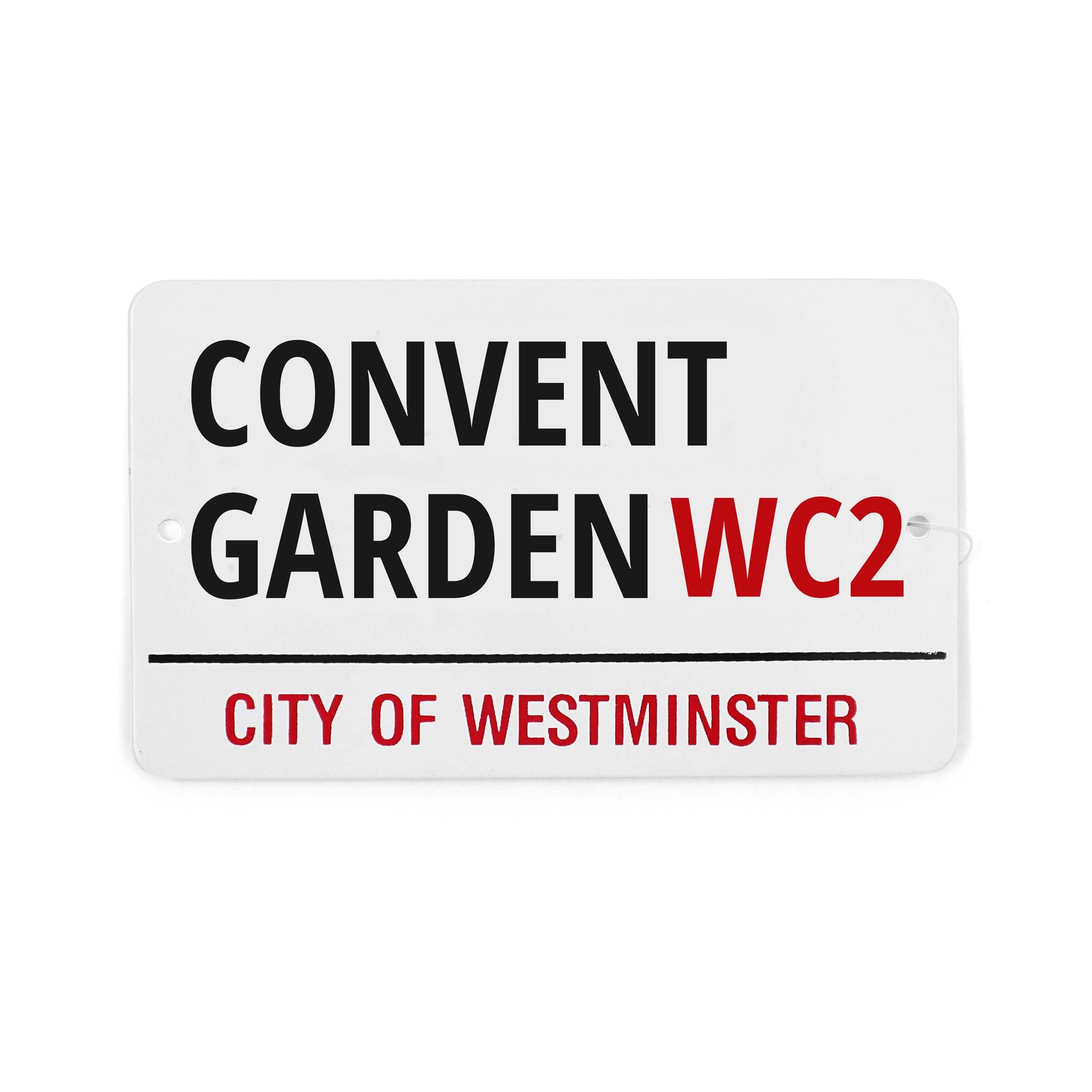 Covent Garden Street Sign - Metal Tin Sign - London Souvenirs