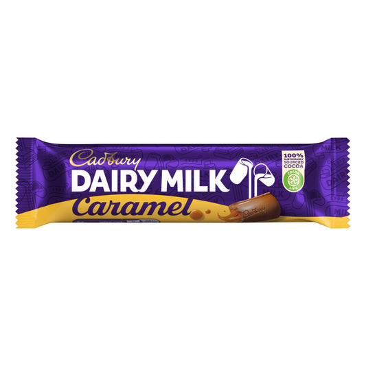 Cadbury Caramel Chocolate Bar 45g - British Snacks