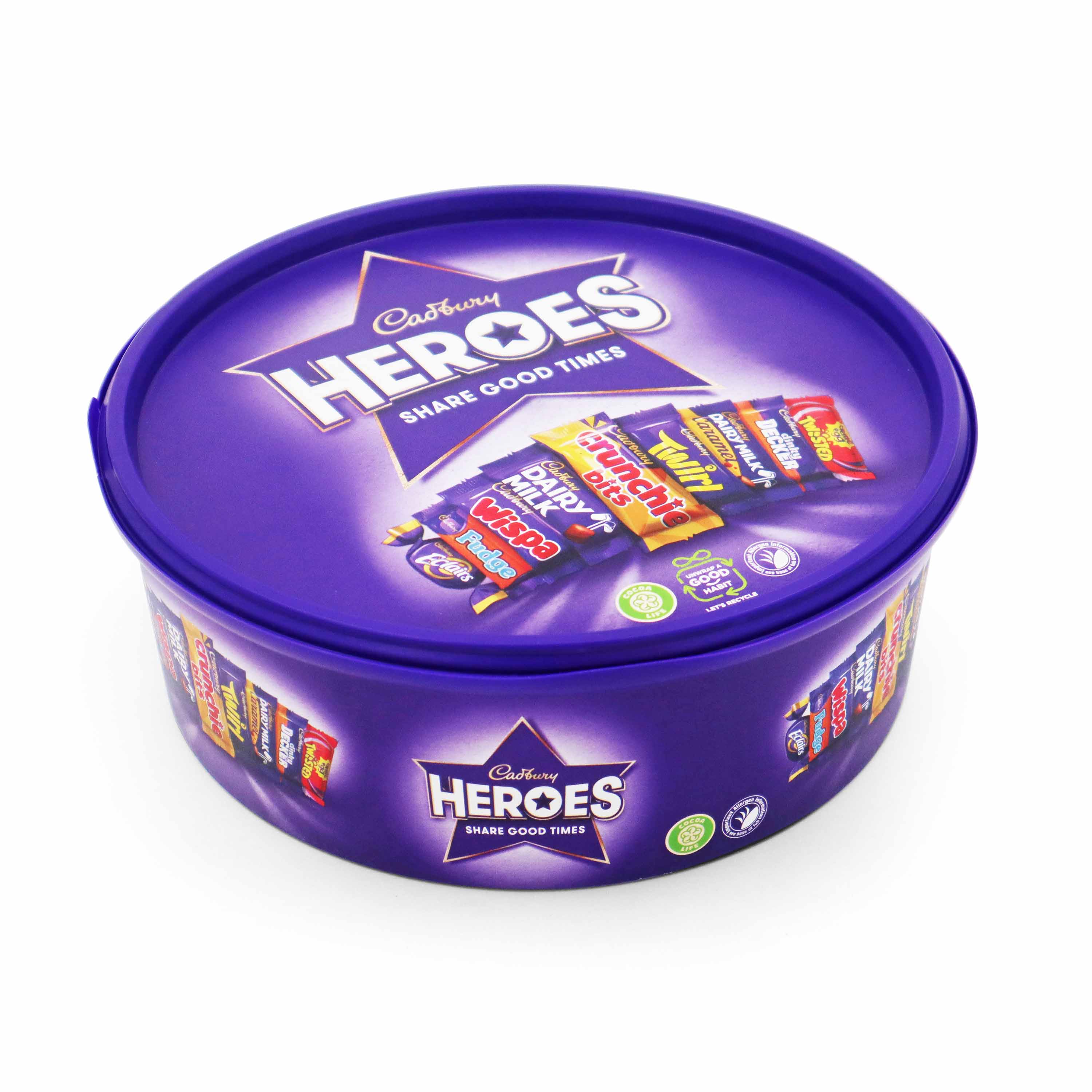 Cadbury Heroes Tub 550g - Chocolate Gift Set – British Gift Shop