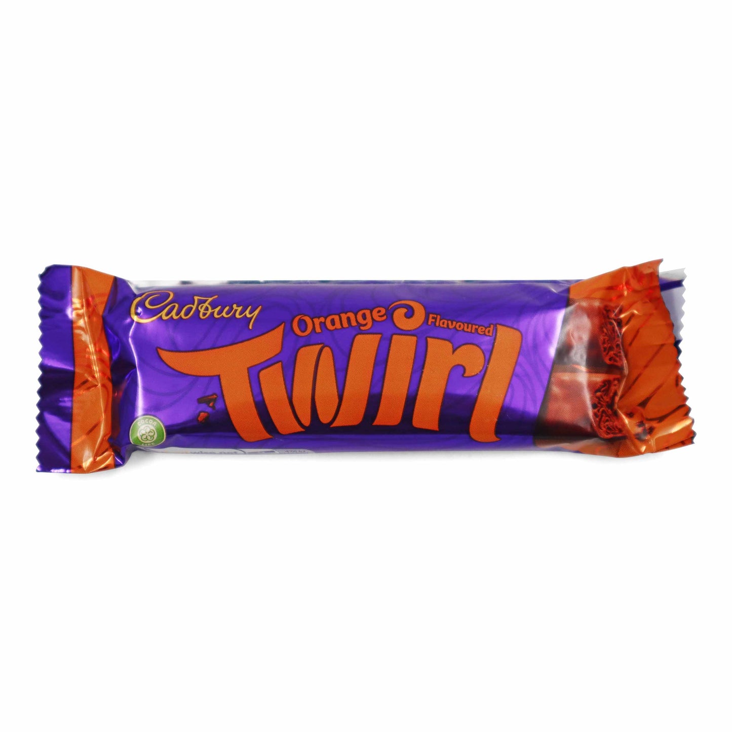 Cadbury Twirl Orange Chocolate Bar - 43g - British Snacks & Chcoolates