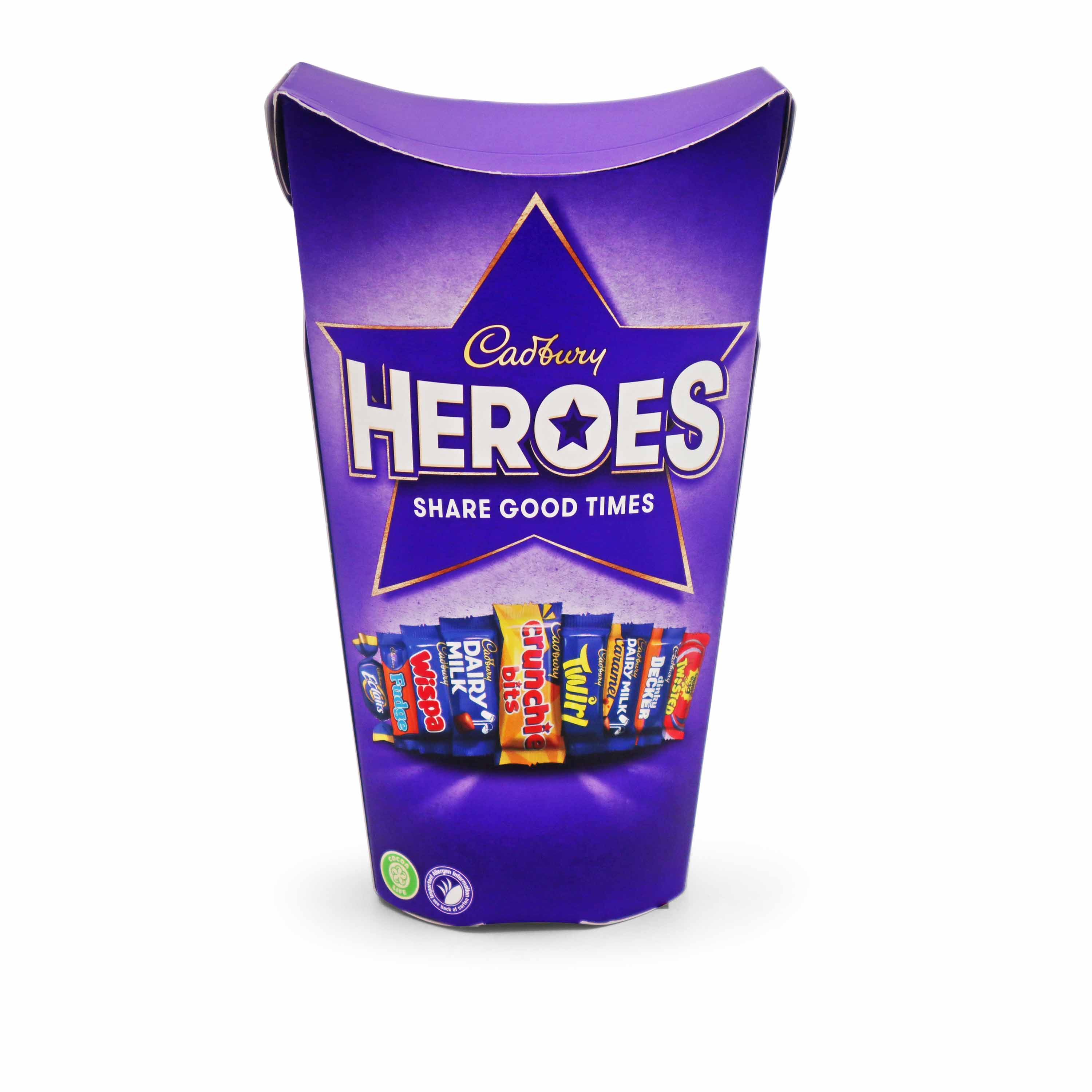 Cadbury Heroes Chocolate Carton - 290g – British Gift Shop