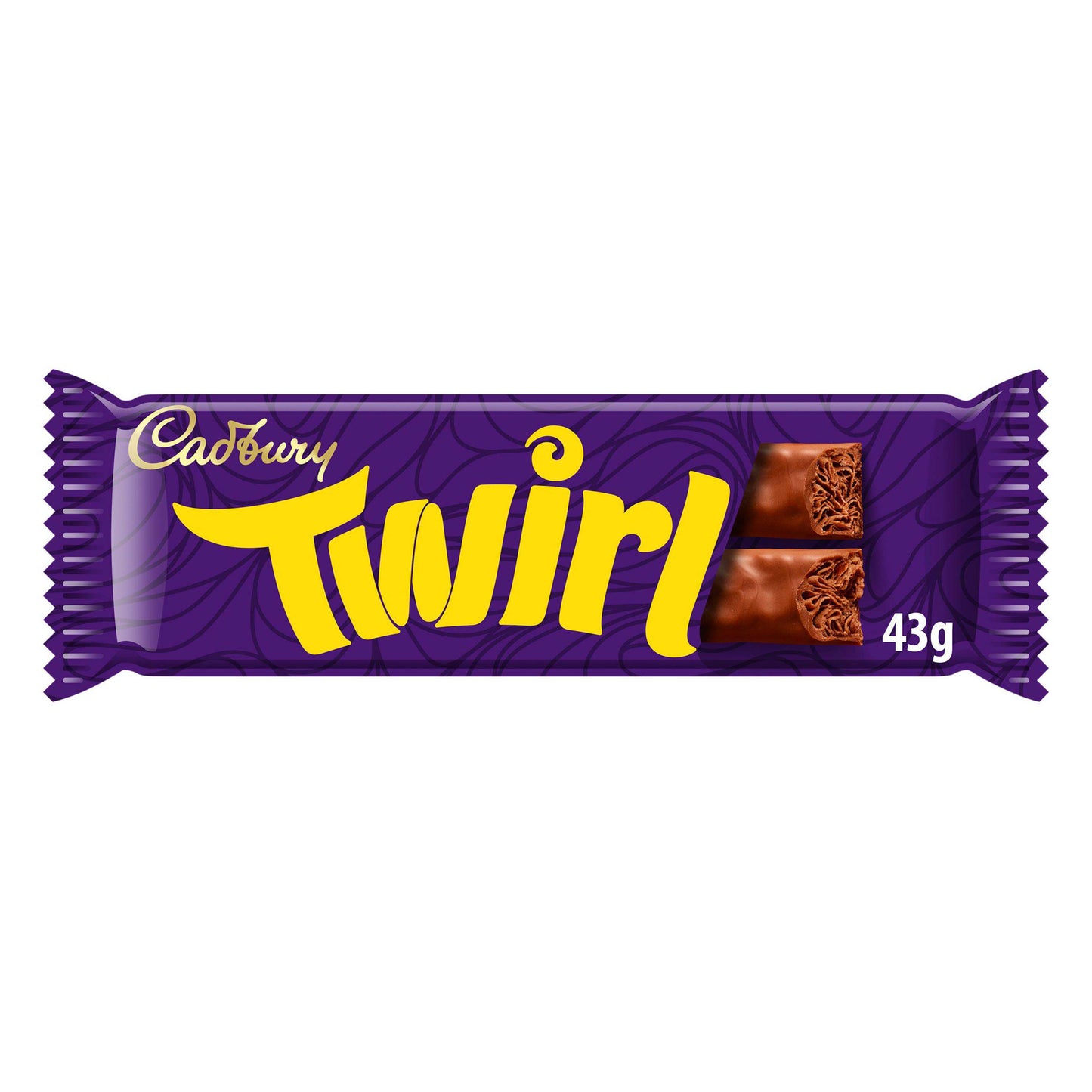 Cadbury Twirl Chocolate Bar - 43g - BRITISH SNACKS