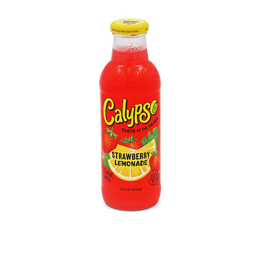 Calypso Strawberry Lemonade (473ml) - American Snacks & Drinks