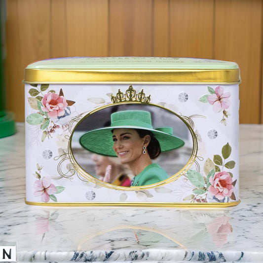 Catherine Princess of Wales Tea Tin - 40 Teabags - London Souvenirs