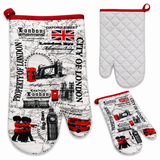 London Landmarks Cotton Oven Glove - London Landmarks Design