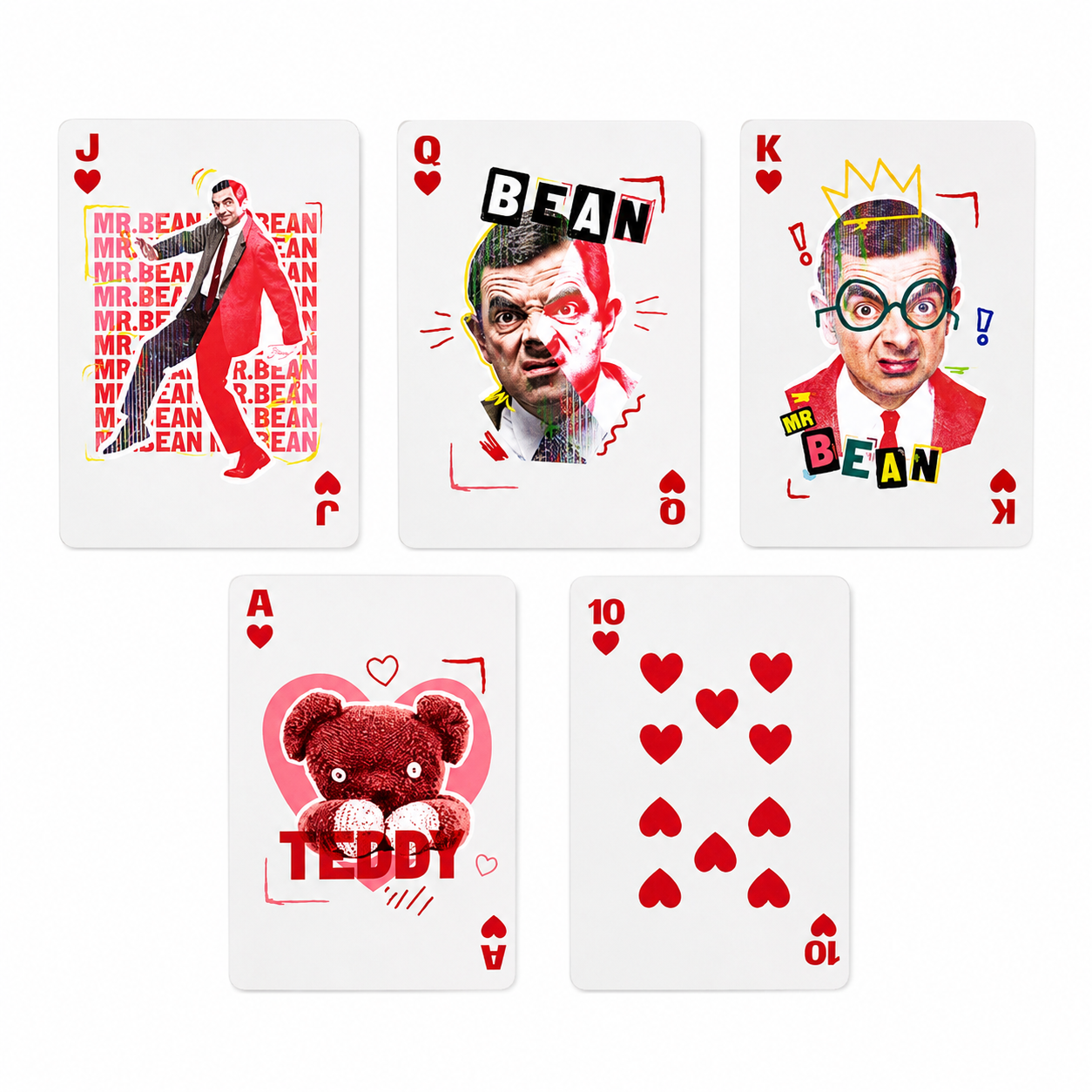 Official Mr Bean & Teddy Playing Cards – Standard 54 Card Deck