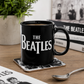 The Beatles Logo Black Stoneware Mug – Official Beatles Coffee Mug