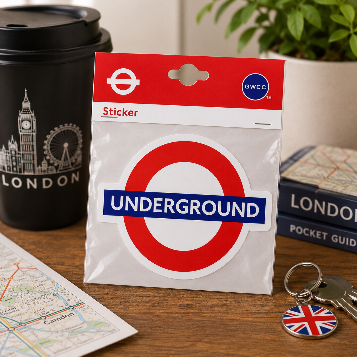 London Underground Roundel Waterproof Vinyl Sticker