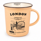 London Eye Story Mug (Salmon) – Vintage London Souvenir New Bone China Coffee Cup