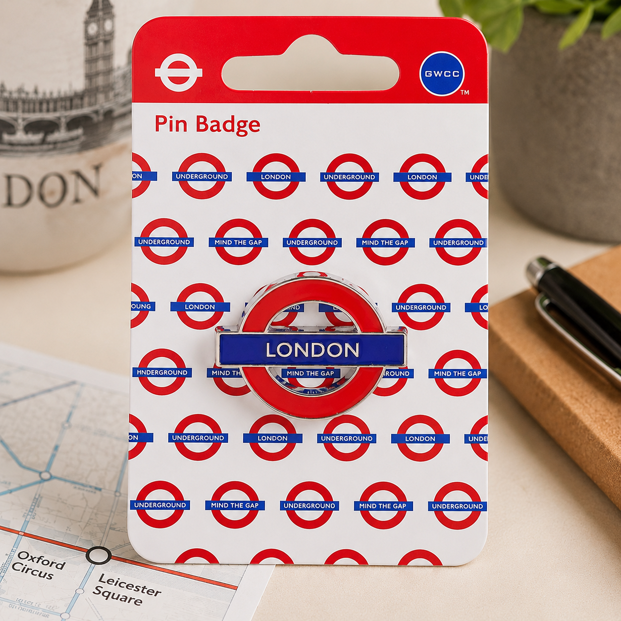 TFL London Underground Pin Badge - London