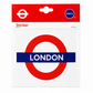 London Underground Roundel Waterproof Sticker
