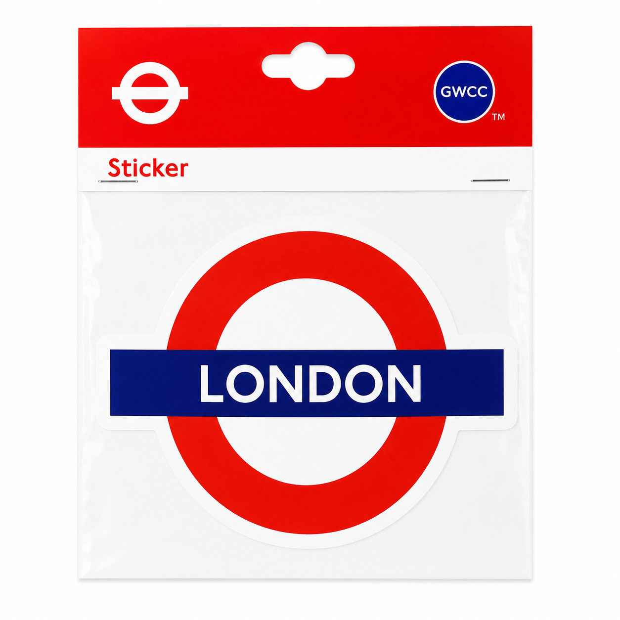 London Underground Roundel Waterproof Sticker