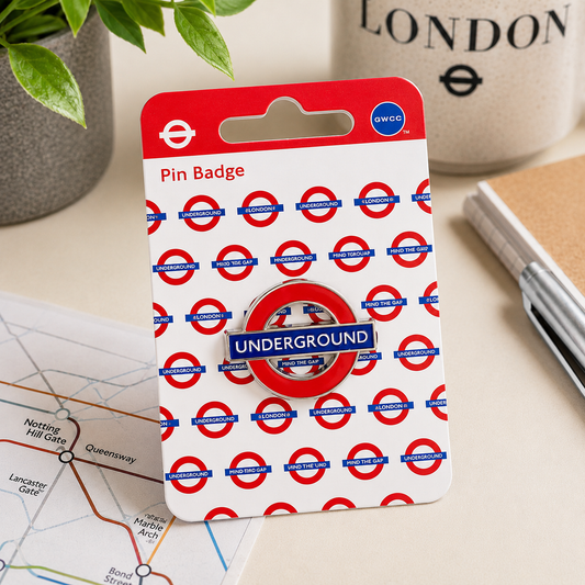 TFL London Underground Pin Badge - Underground