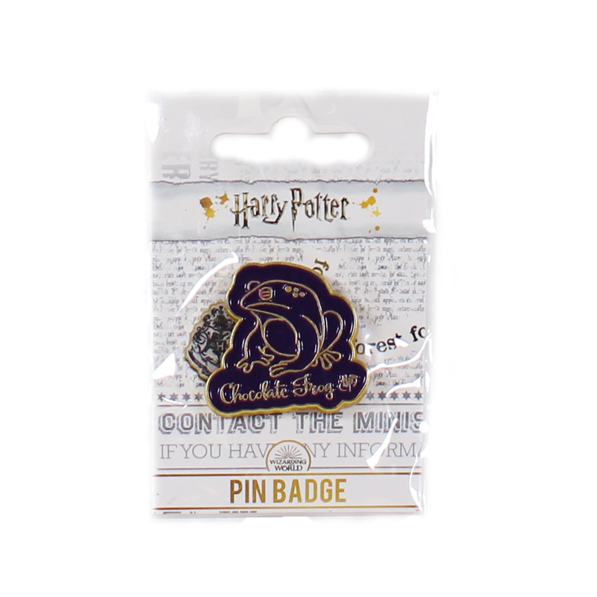 Chocolate Frog Pin Badge - Harry Potter Gifts