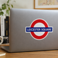 Leicester Square London Underground Roundel Waterproof Vinyl Sticker