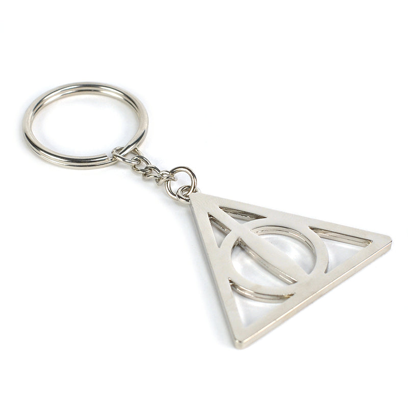 Deathly Hallows Keyring - Harry Potter Gifts